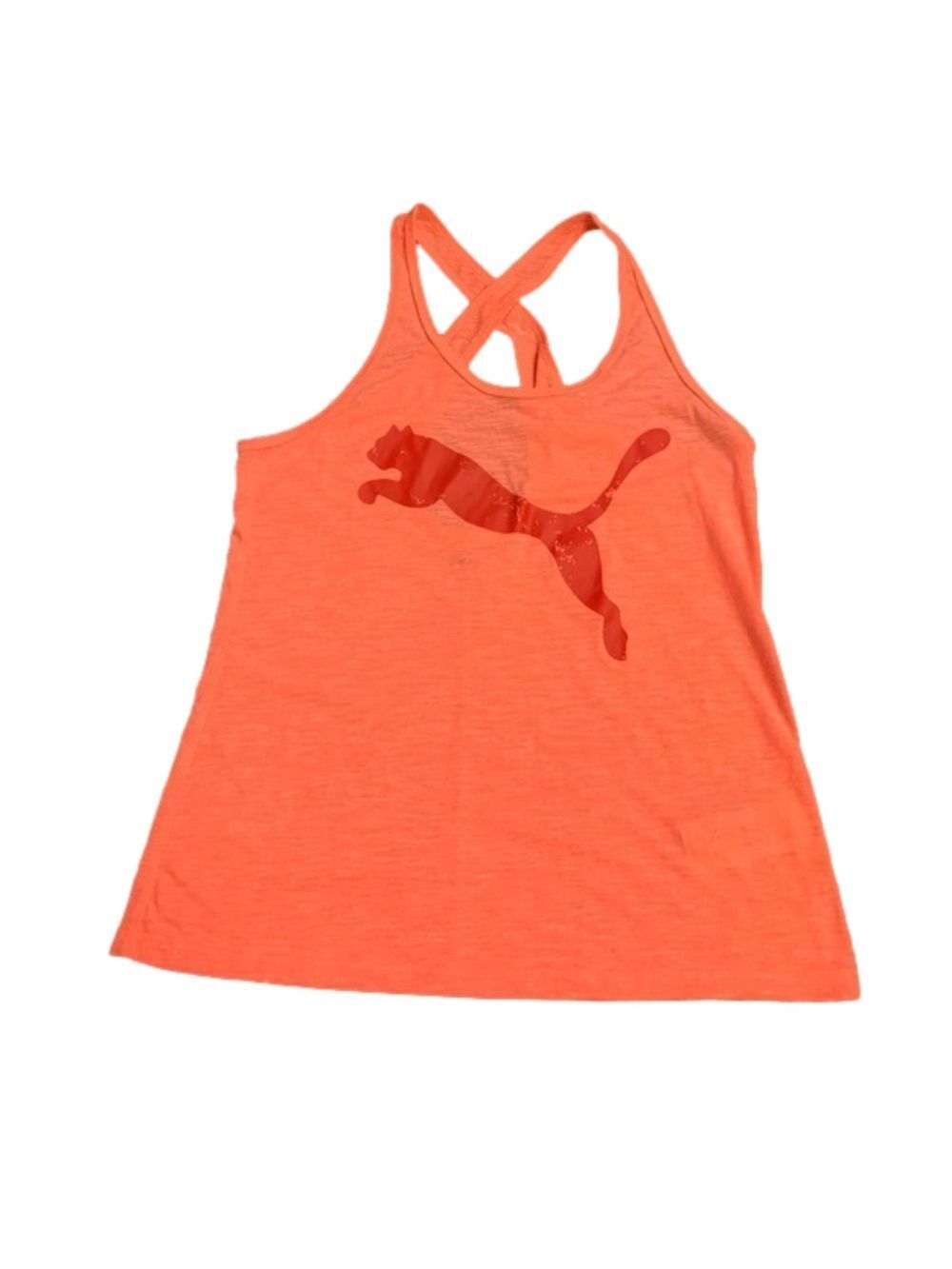 NWOT Puma Orange Racerback Tank Top